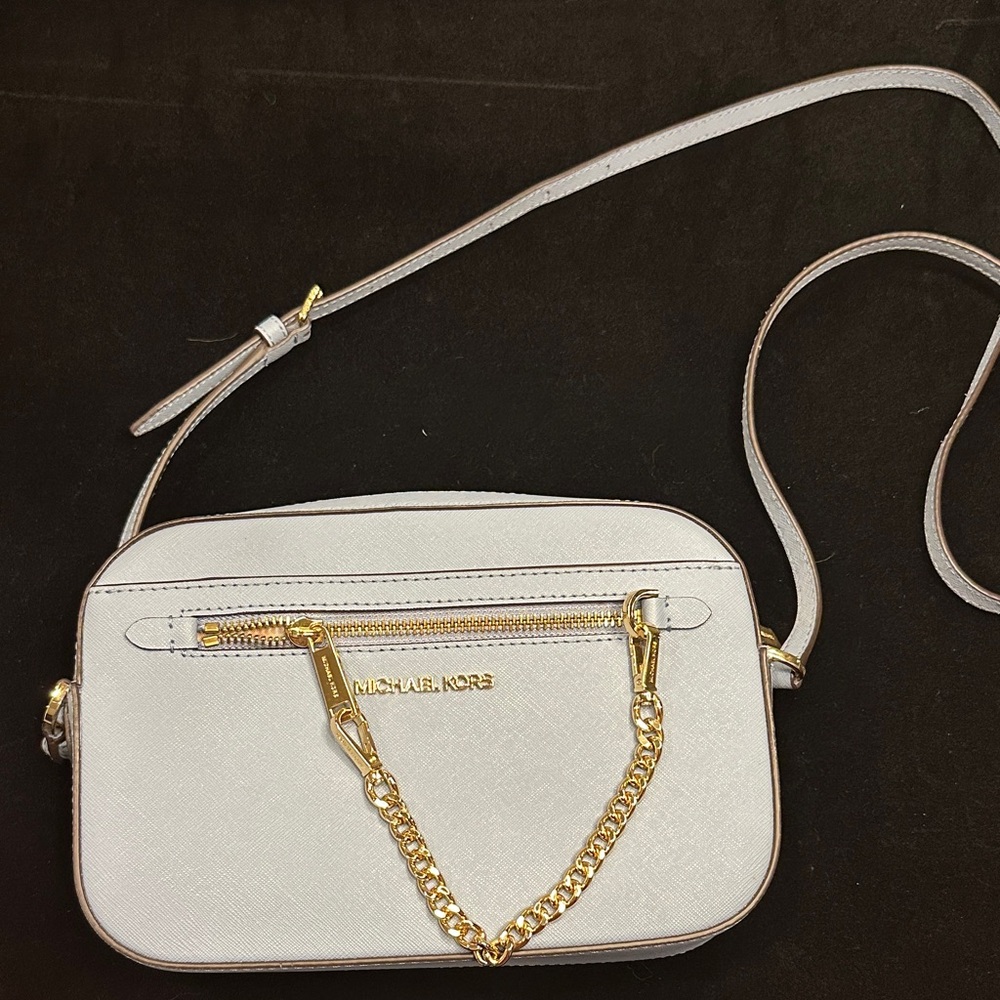 Michael Kors Light Blue Crossbody Bag